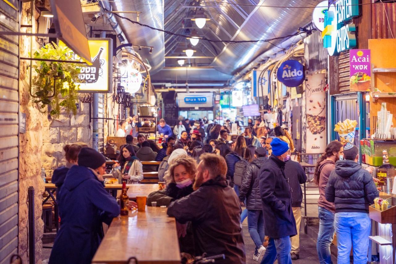 Hotel Brown Machne Yehuda Jerusalén Exterior foto