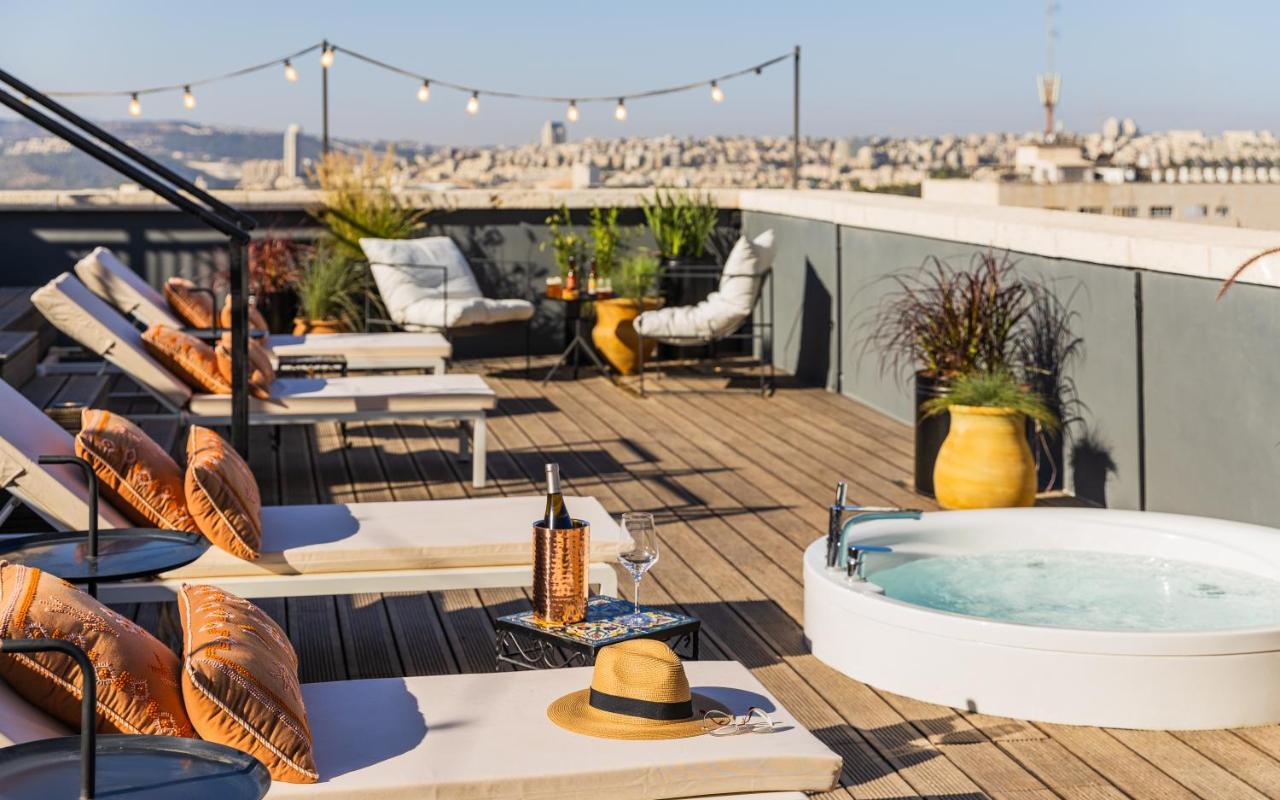 Hotel Brown Machne Yehuda Jerusalén Exterior foto